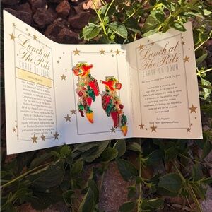 Vintage Lunch at the Ritz Salsa Picante Earrings